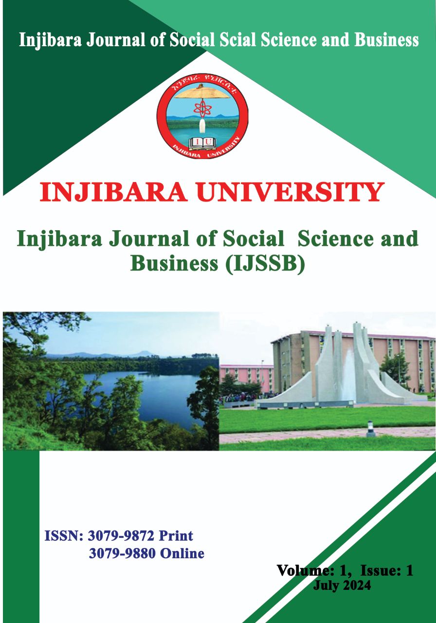 IJSSB Volume 1 Issue 1